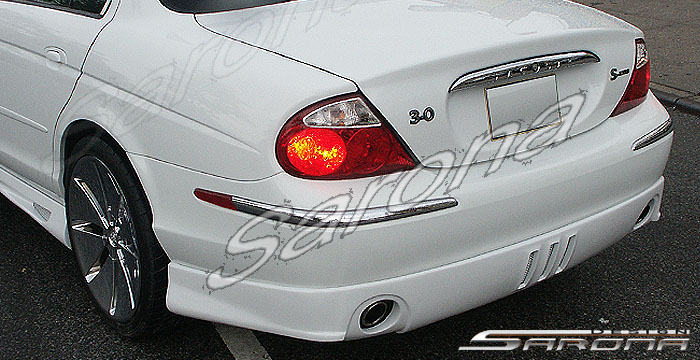 Custom Jaguar S Type  Sedan Rear Lip/Diffuser (2000 - 2004) - $450.00 (Part #JG-002-RA)